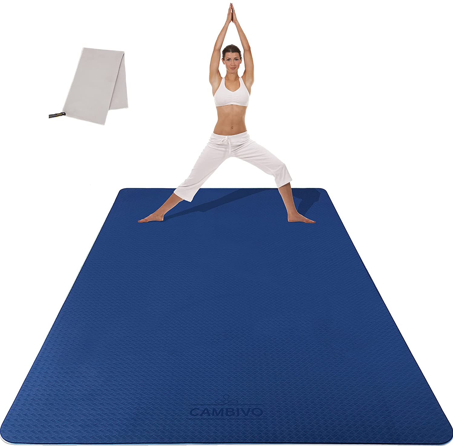 Pogamat Extra Large Memory Foam Yoga Mat | YogaMatStore
