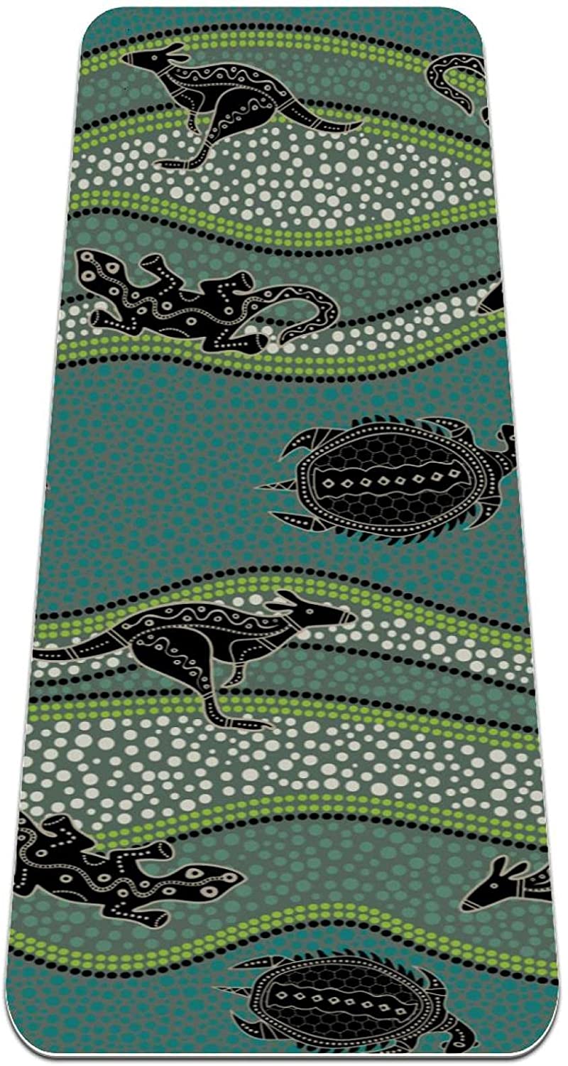 Aboriginal Art Yoga Mat | YogaMatStore
