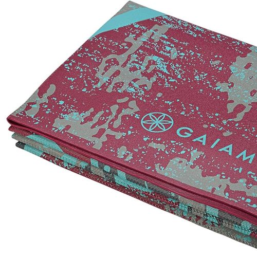 gaiam be free foldable yoga mat