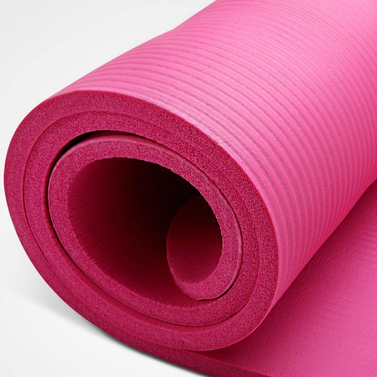 travel yoga mat pink